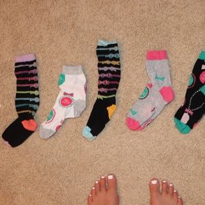 Little Miss Matched Ankle Socks